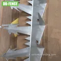 Spike muro di sicurezza zincato a caldo